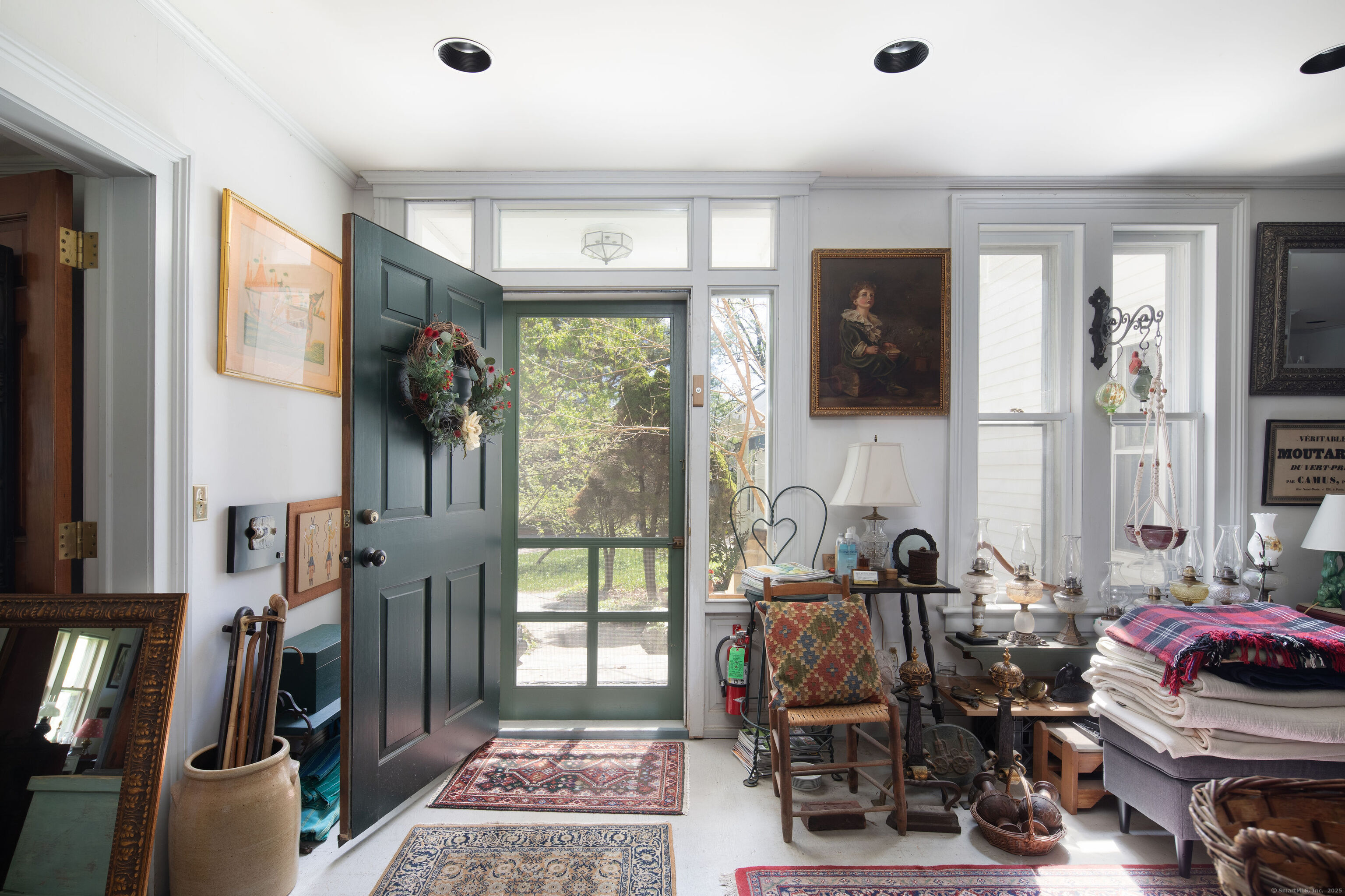 308 Main Street Salisbury, CT 06039 - Photo 2 of 35 a view of a livingroom with furniture and a flat screen tv