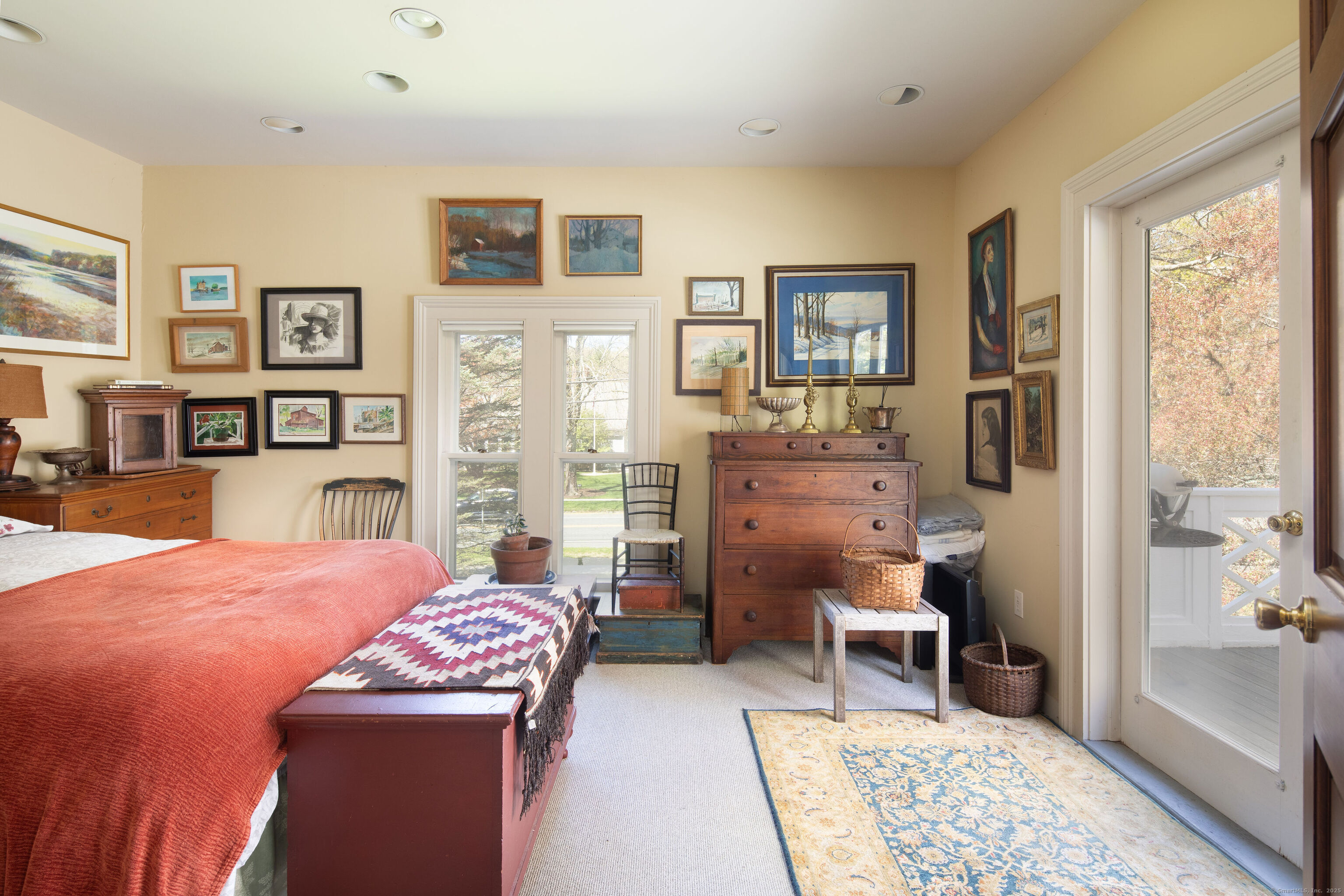 308 Main Street Salisbury, CT 06039 - Photo 21 of 35 a bedroom with a bed and furniture