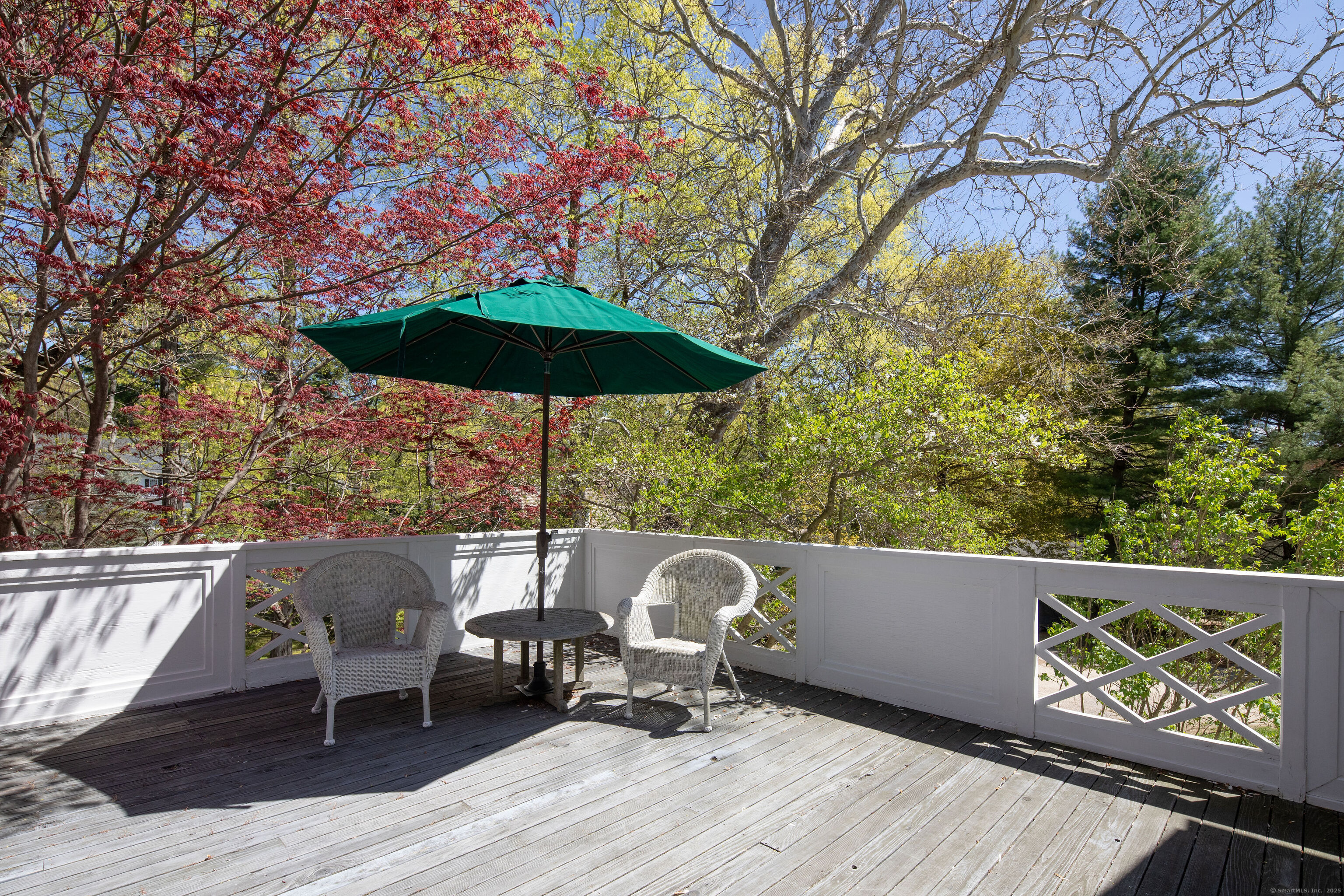 308 Main Street Salisbury, CT 06039 - Photo 24 of 35 a roof deck view with a seating space