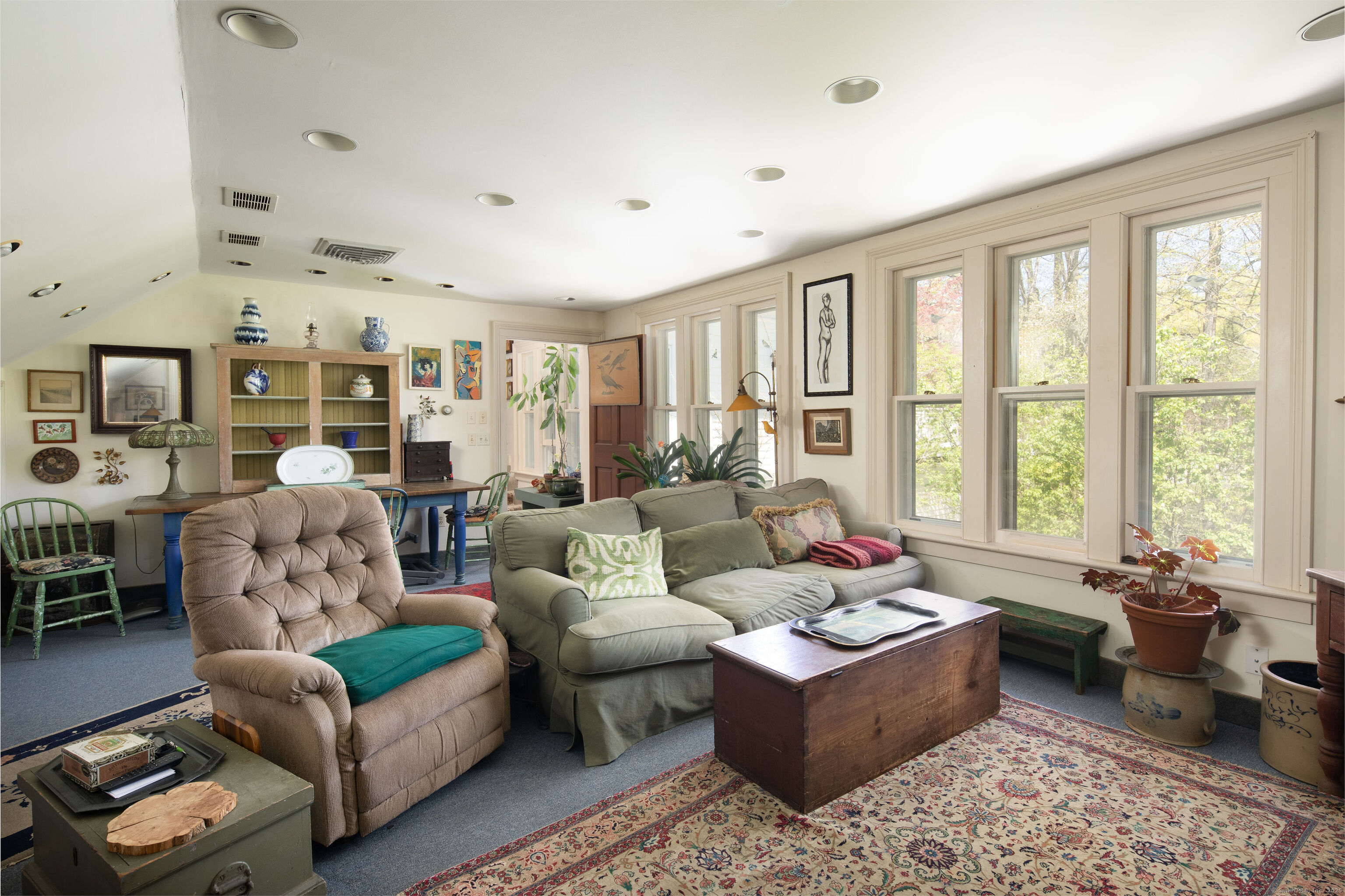 308 Main Street Salisbury, CT 06039 - Photo 29 of 35 a living room with furniture and large windows