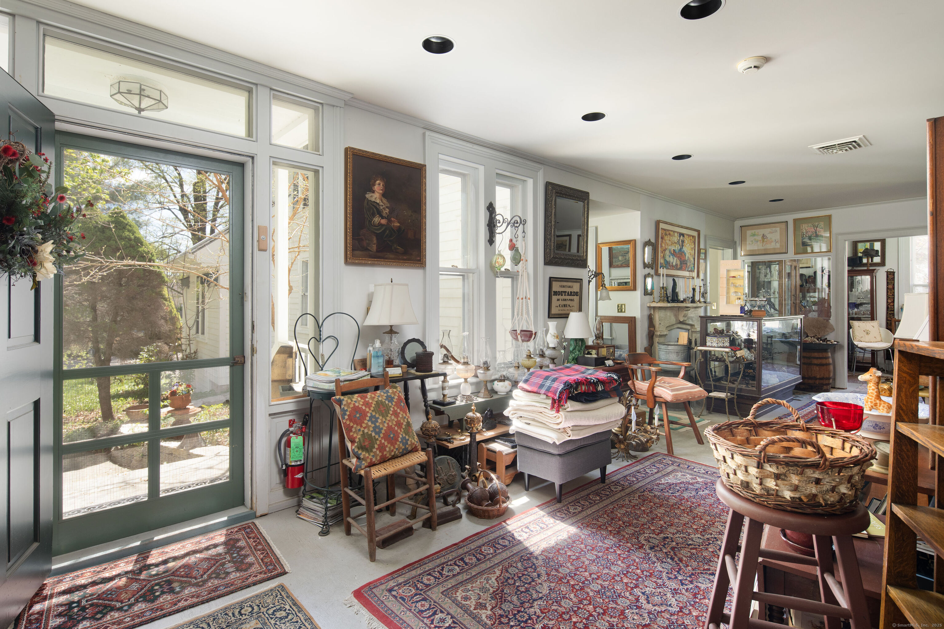 308 Main Street Salisbury, CT 06039 - Photo 3 of 35 a living room with furniture and a floor to ceiling window