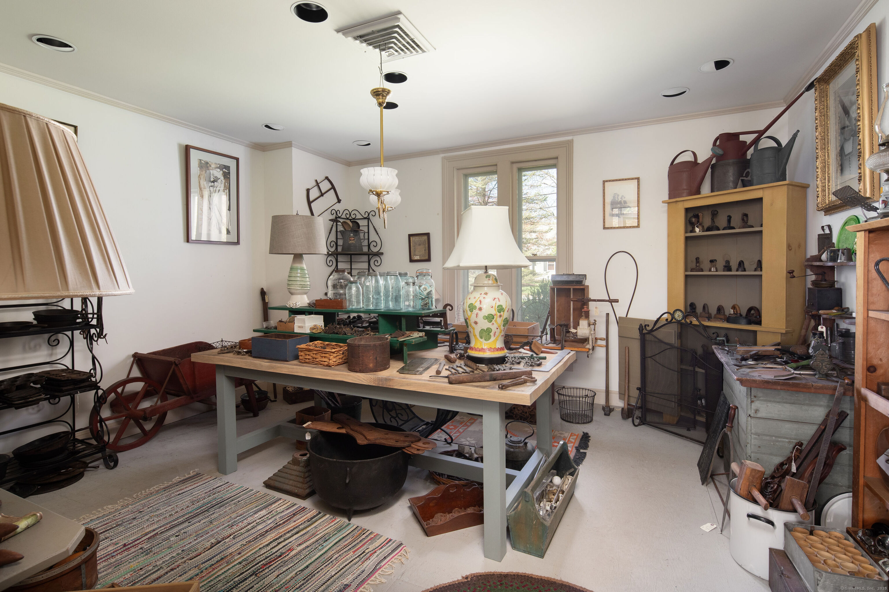 308 Main Street Salisbury, CT 06039 - Photo 9 of 35 a view of a workspace and dining room