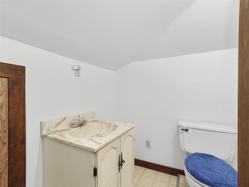 681 Herman Road Butler, PA 16002 - Photo 19 of 28 a bathroom with a sink and a toilet