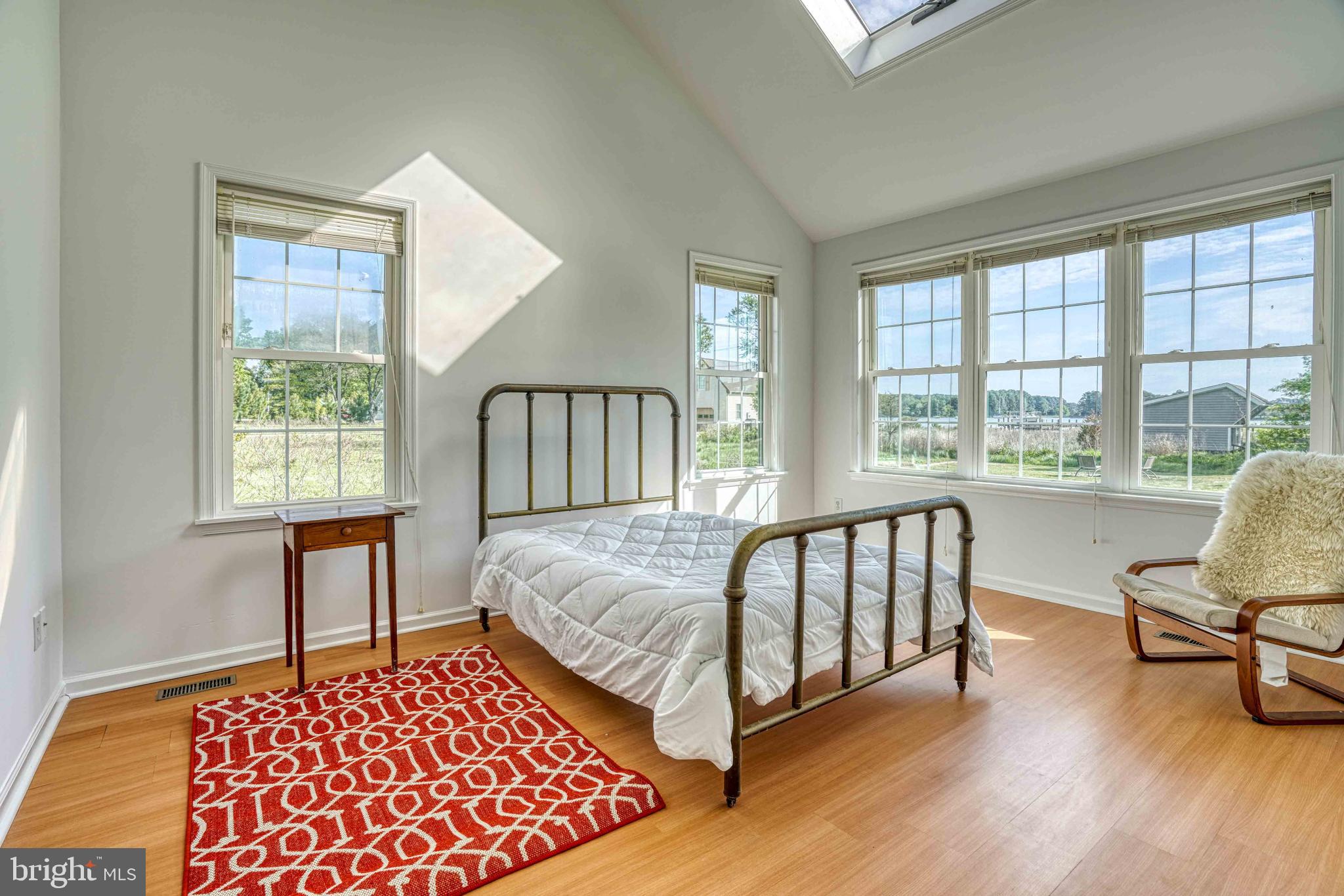 6403 Bozman Neavitt Road Neavitt, MD 21652 - Photo 13 of 30 First floor BR with cathedral ceiling water views