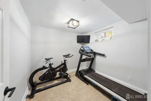 a view of a chairs and table in the patio