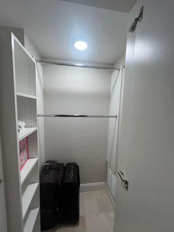 a close view of shower