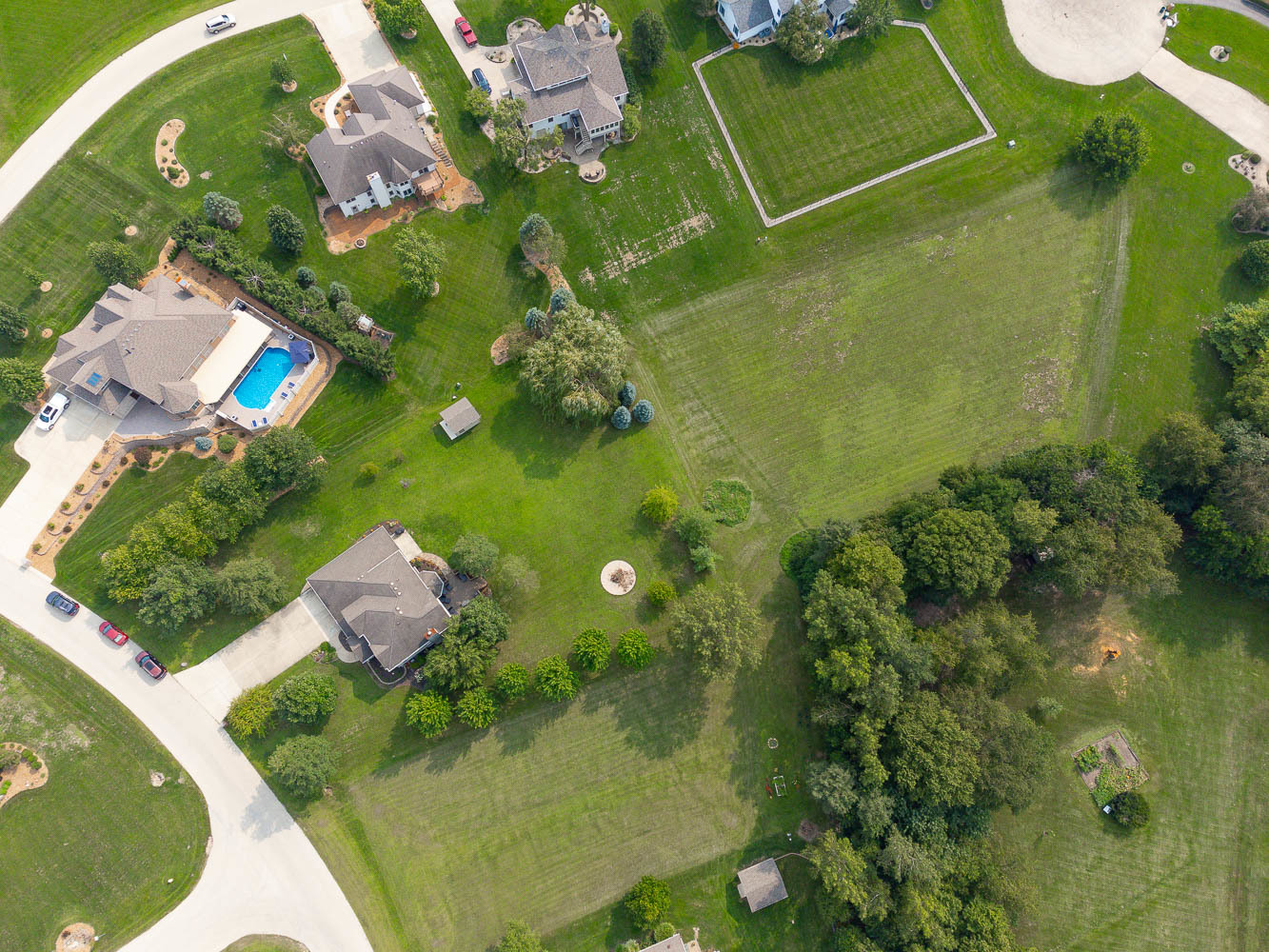 2394 Valley View Drive Kankakee, IL 60901 - Photo 11 of 73 an aerial view of a residential houses with outdoor space