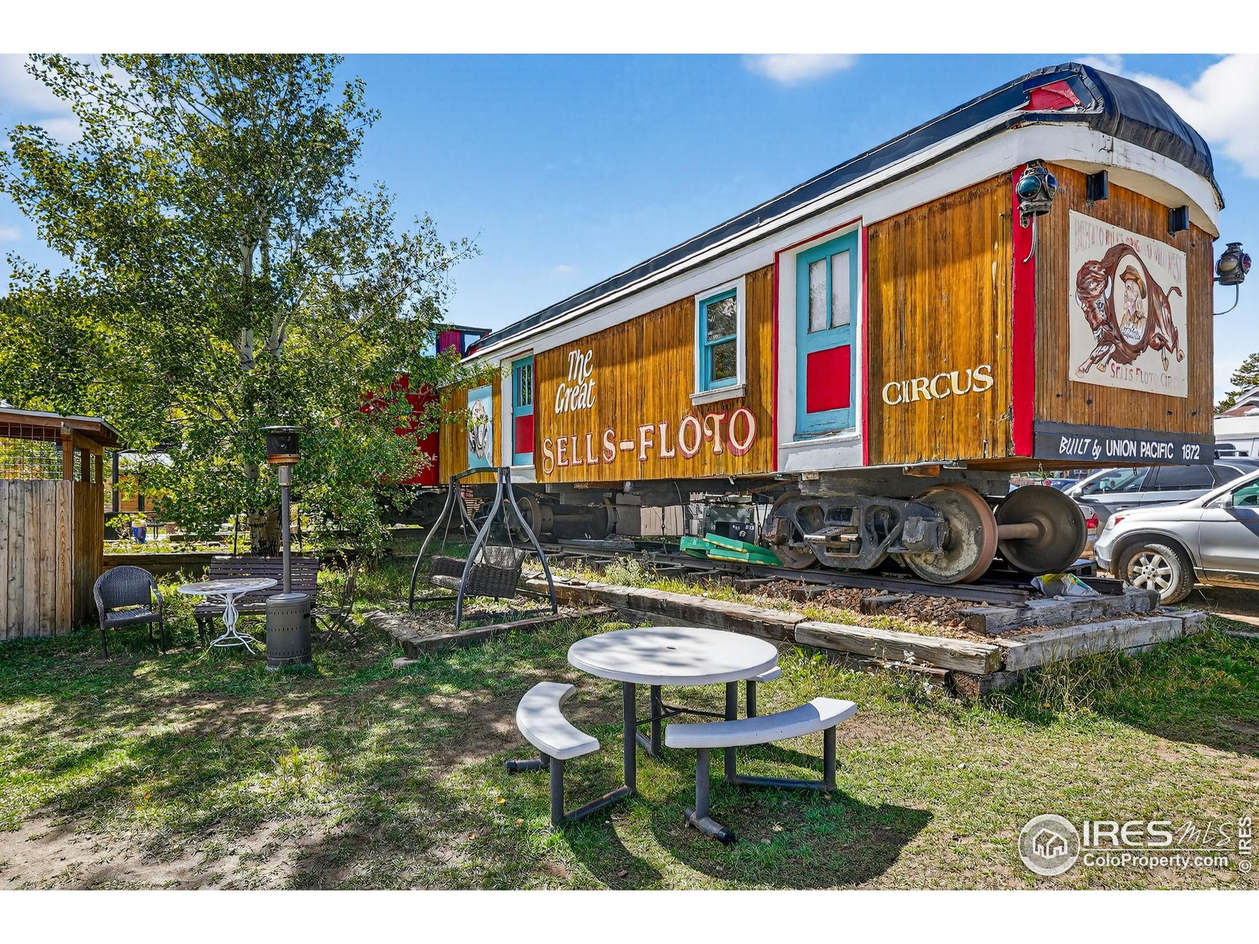 1707 Ridge Road Nederland, CO 80466 - Photo 50 of 50 a swimming pool with outdoor seating and yard