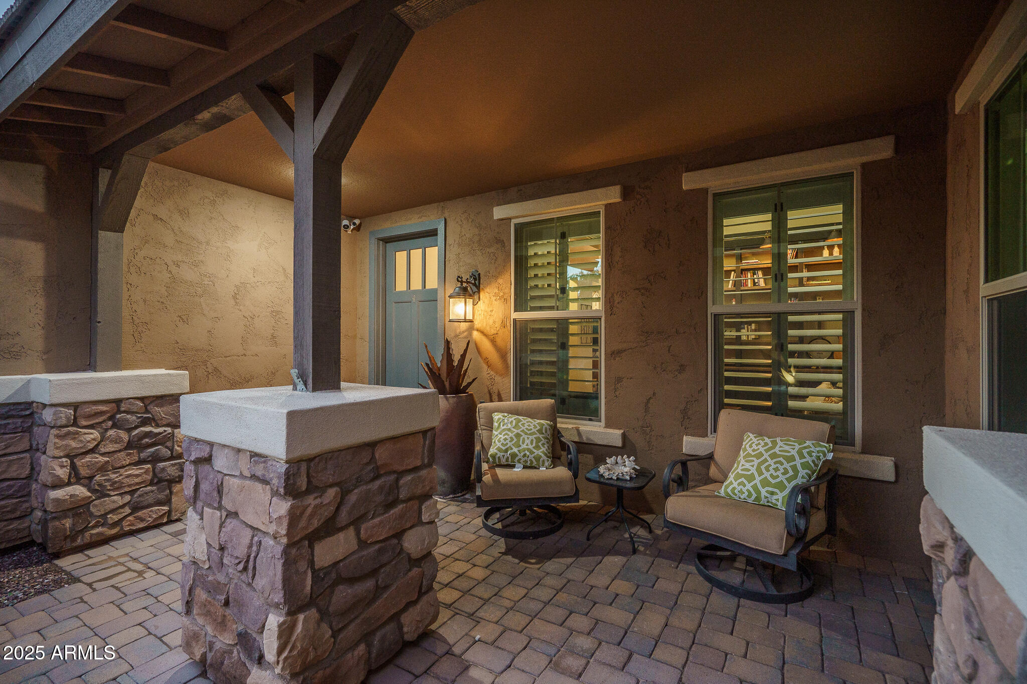 55) FRONT PATIO