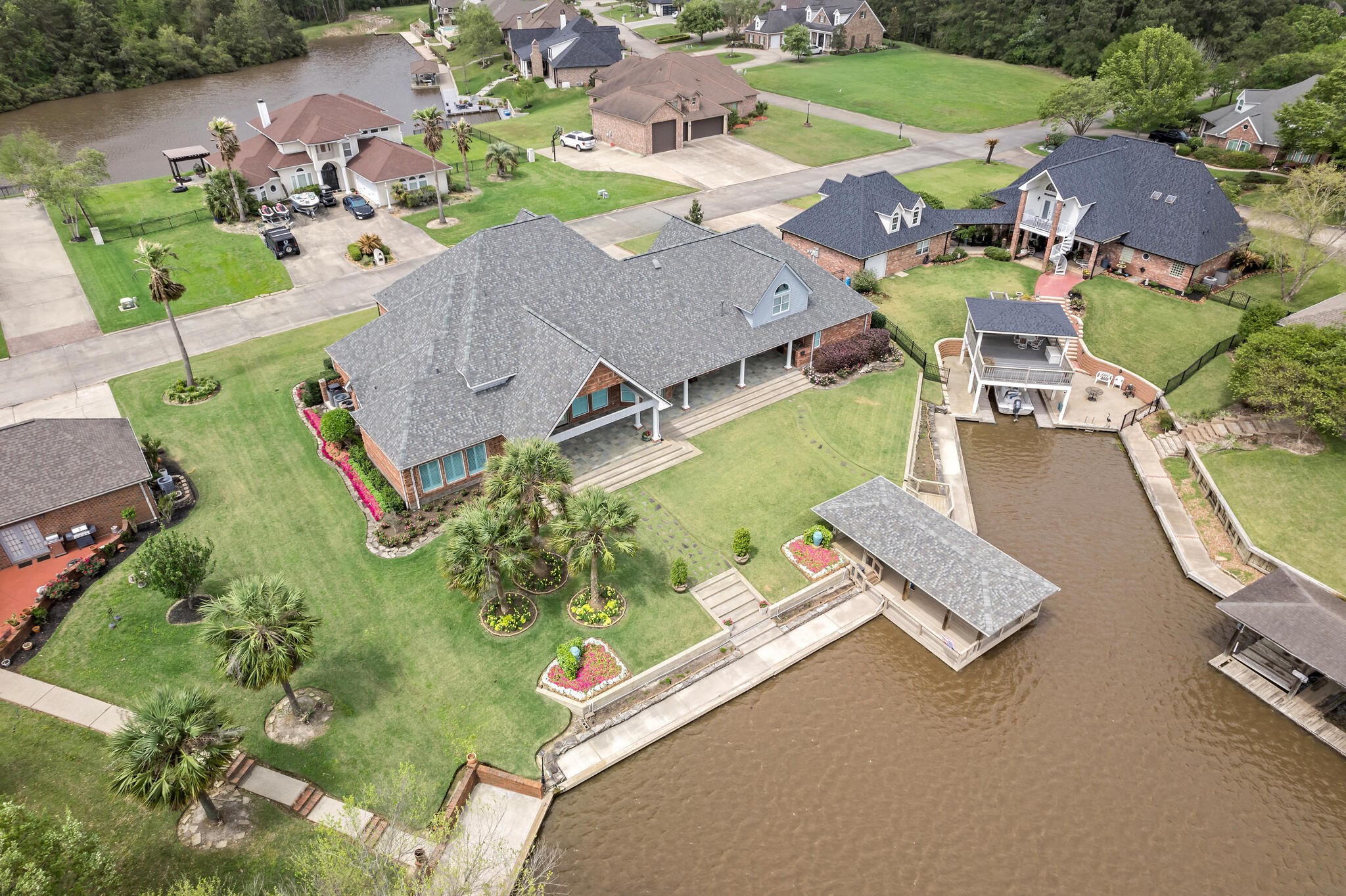 145 Greenhead Point Orange, TX 77630 - Photo 49 of 49 an aerial view of a house with outdoor space