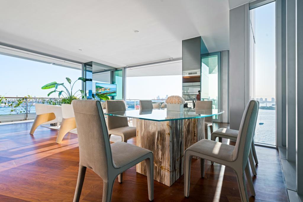 1300 Monad Terrace, Unit 12F Miami Beach, FL 33139 - Photo 5 of 24 a view of a dining room with furniture and a window