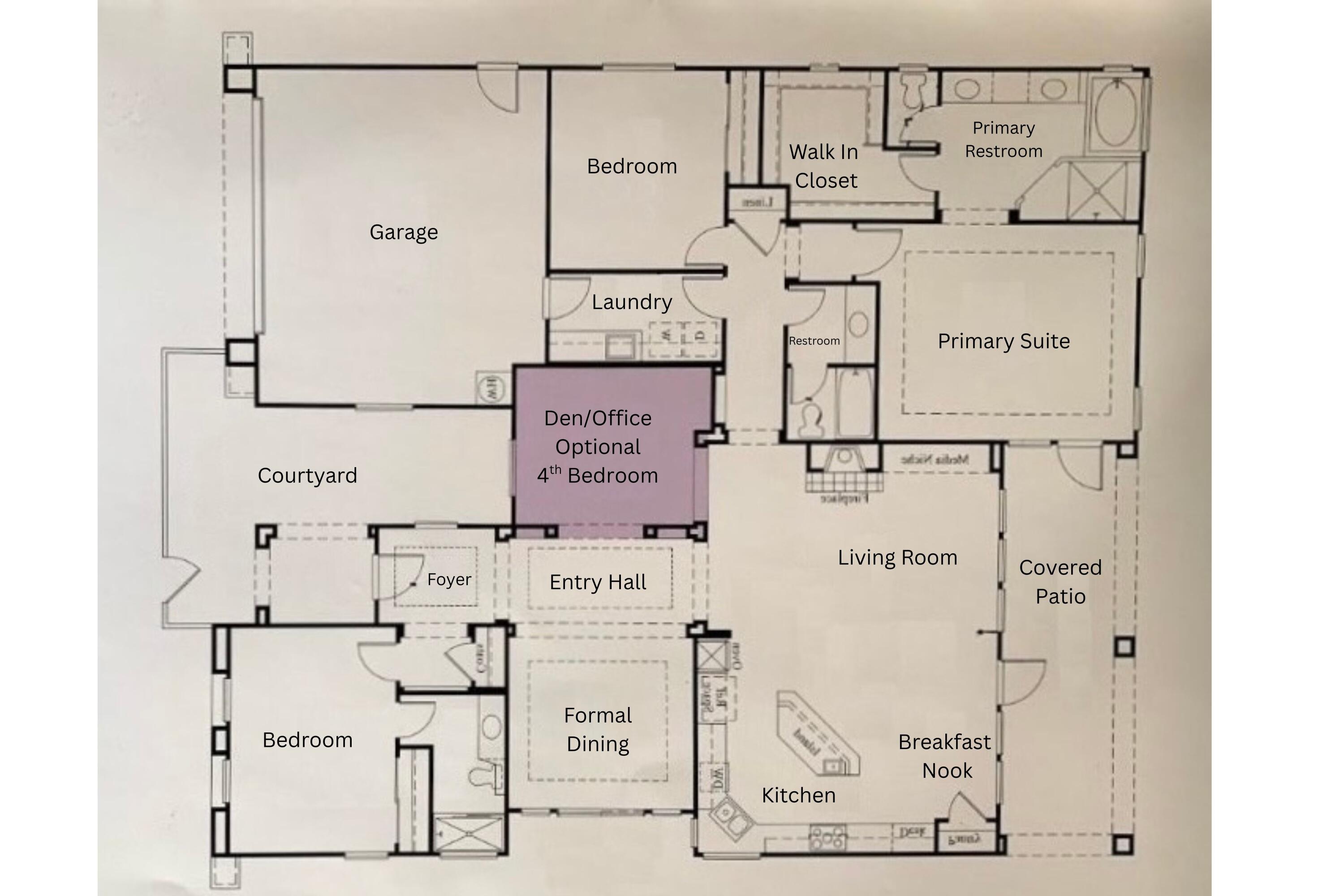 27 Via Del Maricale Rancho Mirage, CA 92270 - Photo 46 of 52 view of a refrigerator in kitchen