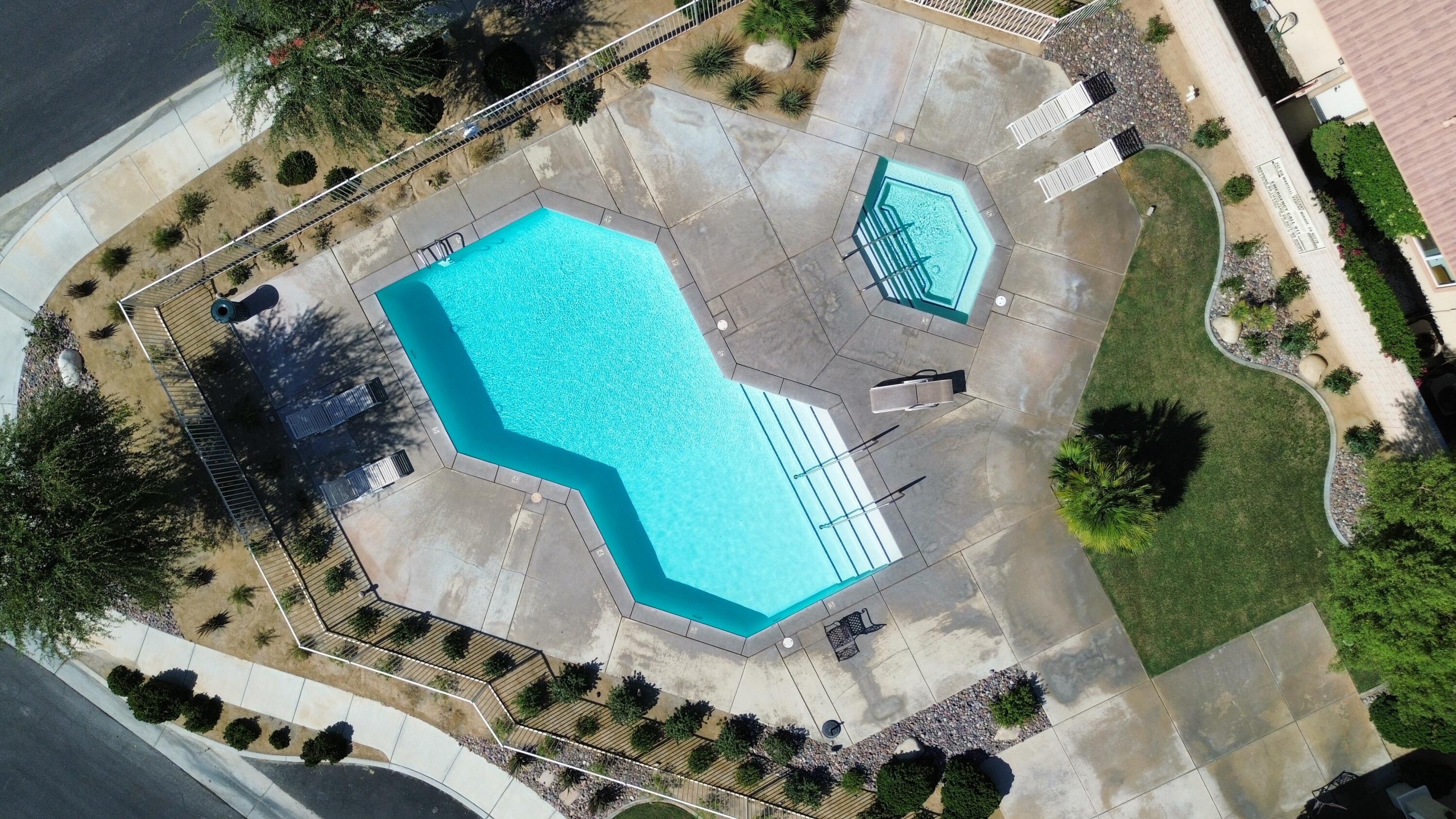 27 Via Del Maricale Rancho Mirage, CA 92270 - Photo 48 of 52 an aerial view of a highlighted house