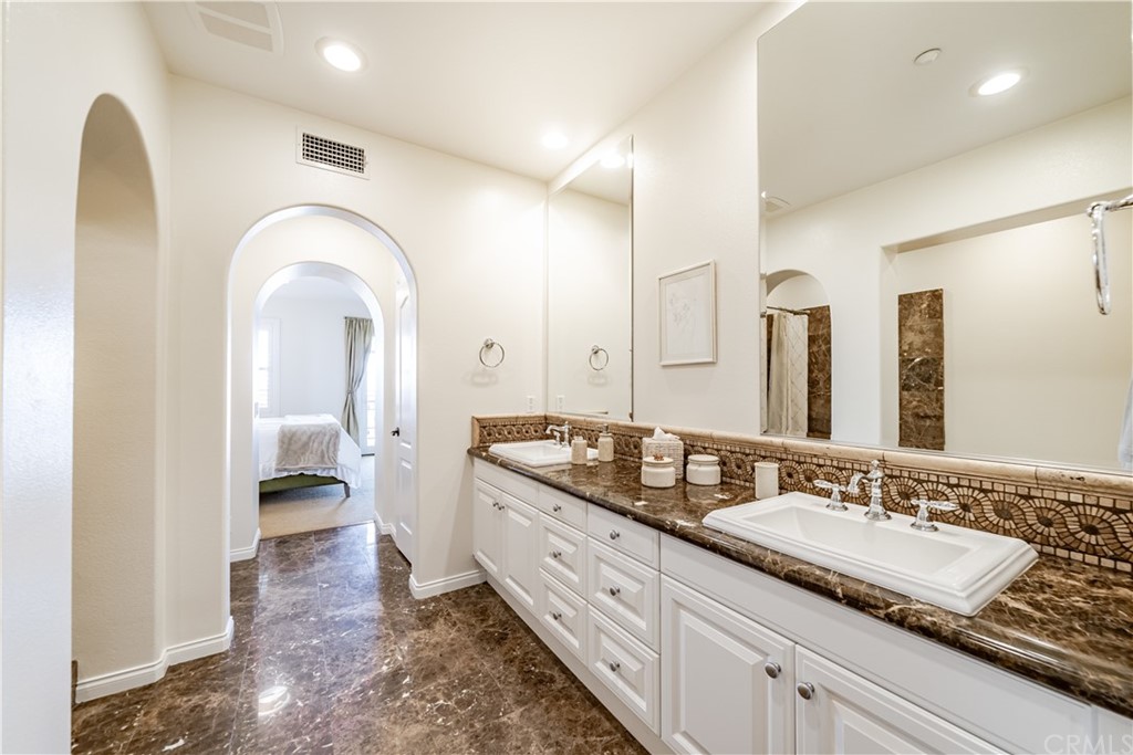 37 Mandria Newport Coast, CA 92657 - Photo 36 of 53 Primary bath suite, wrapped in marble