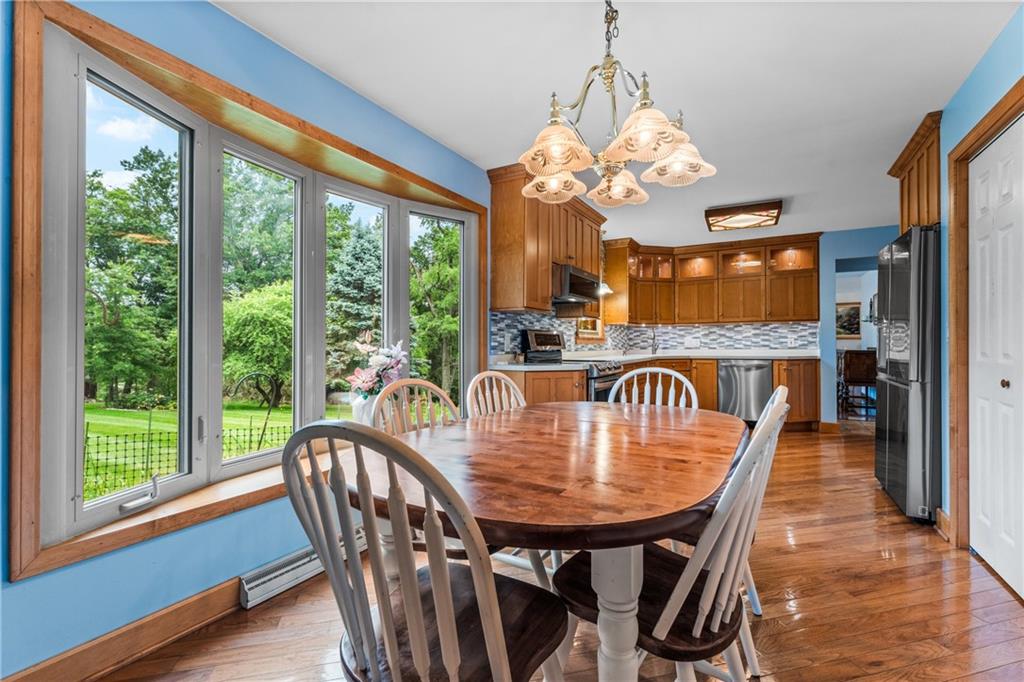171 East Airport Road Butler, PA 16002 - Photo 26 of 47 a view of a dining room with furniture window and outside view