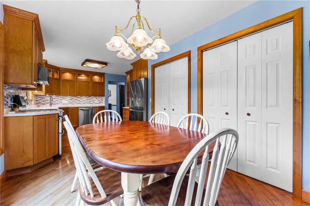 171 East Airport Road Butler, PA 16002 - Photo 28 of 47 a view of a dining room with furniture window and wooden floor