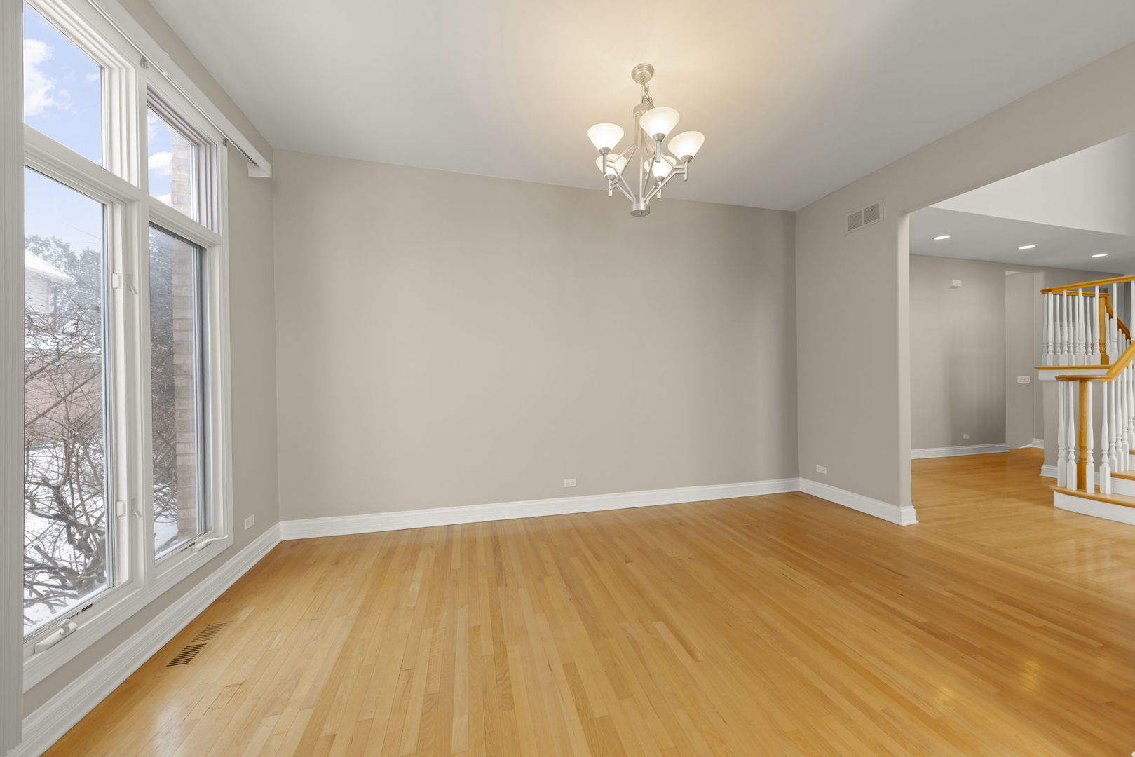 1663 Pebble Beach Way Vernon Hills, IL 60061 - Photo 6 of 40 a view of empty room with wooden floor