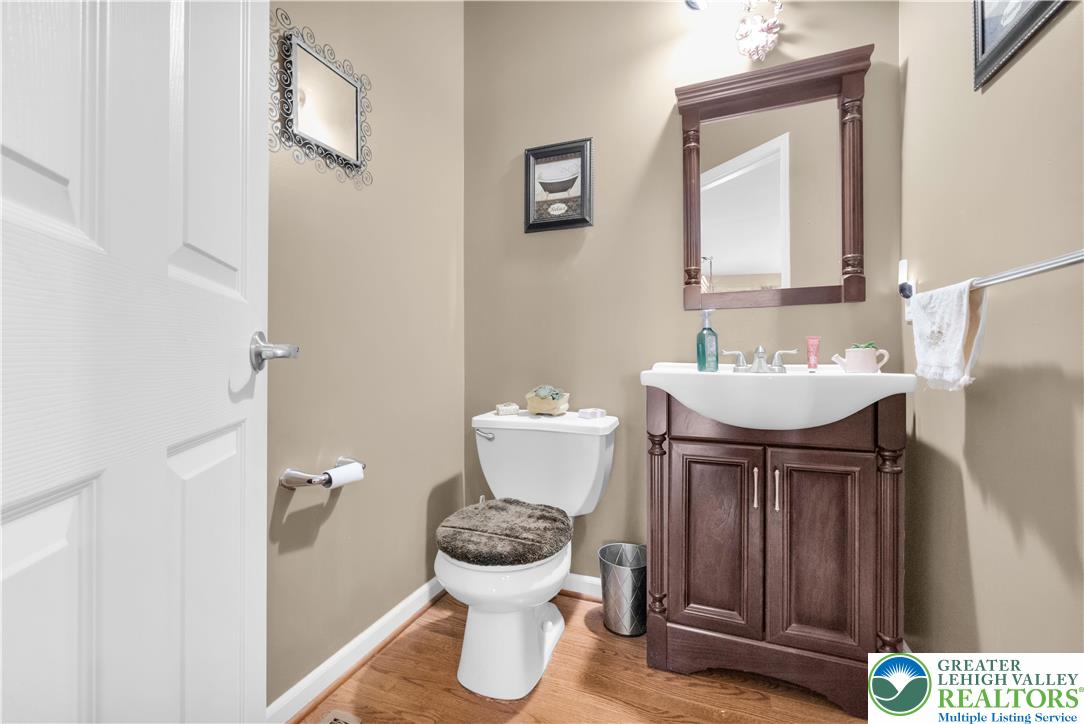222 Lower Way Road Easton, PA 18045 - Photo 20 of 45 a bathroom with a sink and a toilet