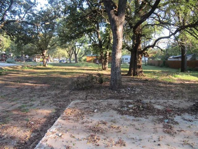 a view of outdoor space with trees
