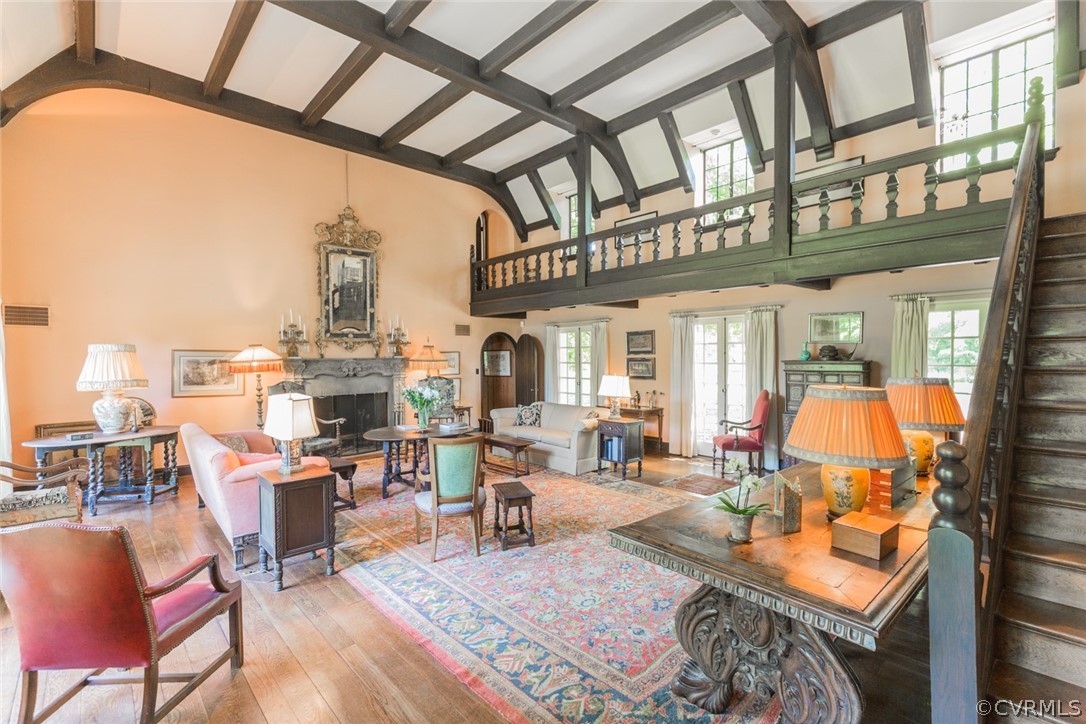 700 Rock Castle Road Goochland, VA 23063 - Photo 13 of 49 View of the gallery above. Each side of the room f