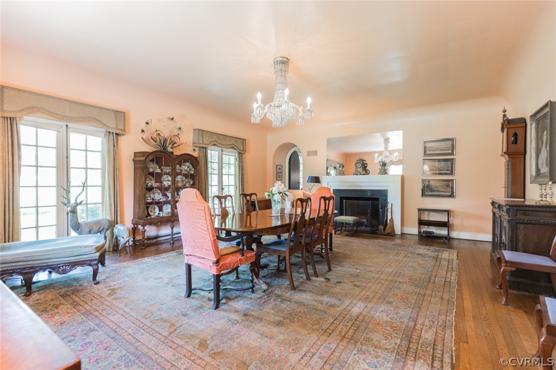 700 Rock Castle Road Goochland, VA 23063 - Photo 18 of 49 View from the Dining Room looking back toward the