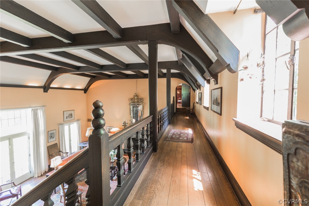 700 Rock Castle Road Goochland, VA 23063 - Photo 24 of 49 View from the second floor gallery. The Master Bed