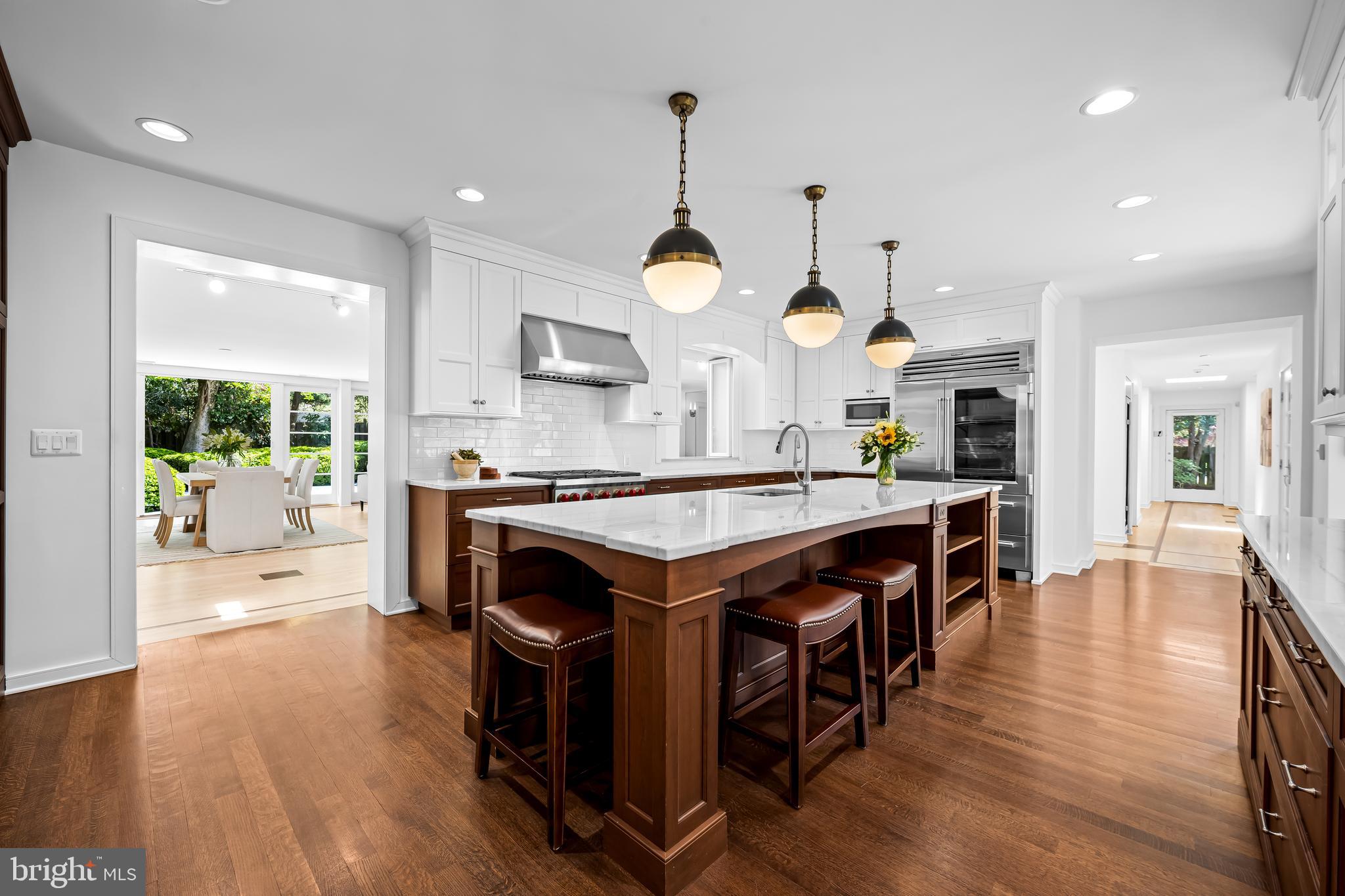 6 Meadow Road Baltimore, MD 21212 - Photo 11 of 66 a kitchen with a table and chairs in it