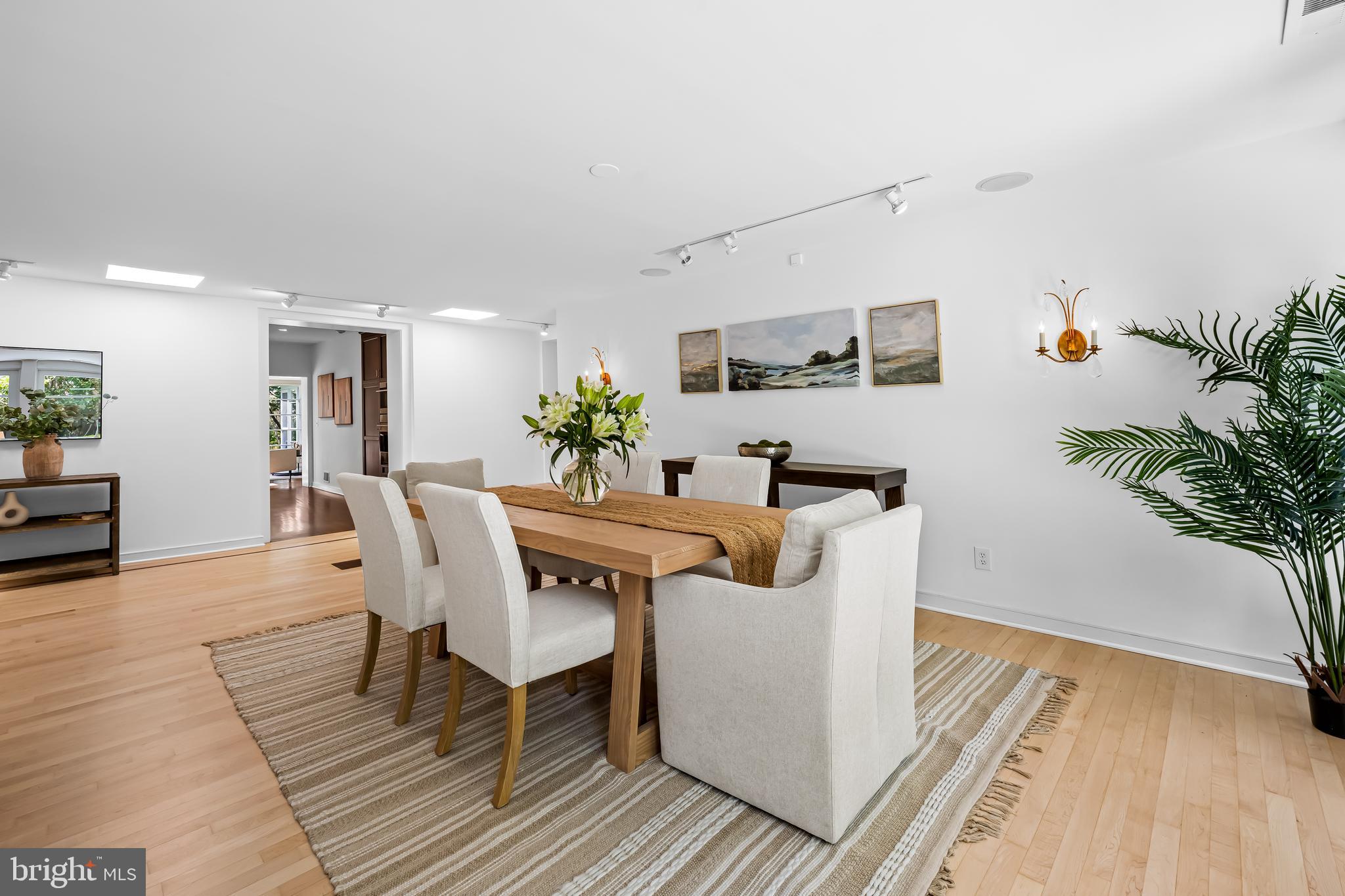 6 Meadow Road Baltimore, MD 21212 - Photo 9 of 66 a view of a dining room with furniture and wooden floor