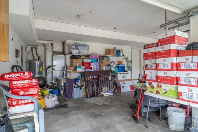 a view of storage in a room