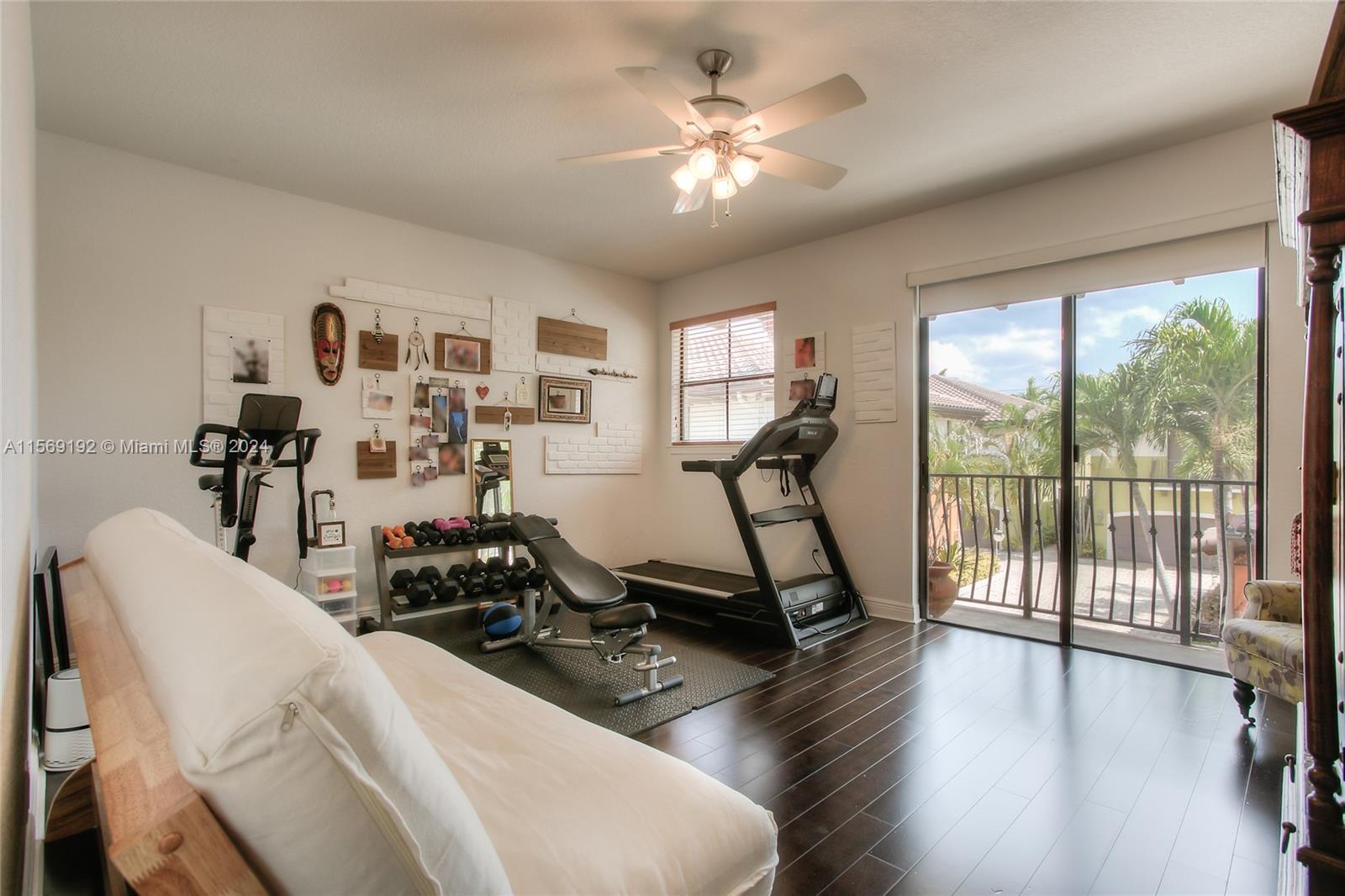 3053 Indiana Street, Unit 12 Miami, FL 33133 - Photo 13 of 23 a view of a room with gym equipment
