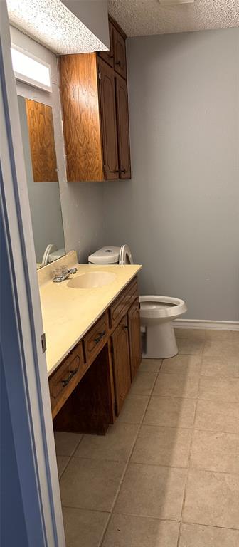 3812 Stuart Road Denton, TX 76209 - Photo 9 of 9 a bathroom with a sink and a toilet