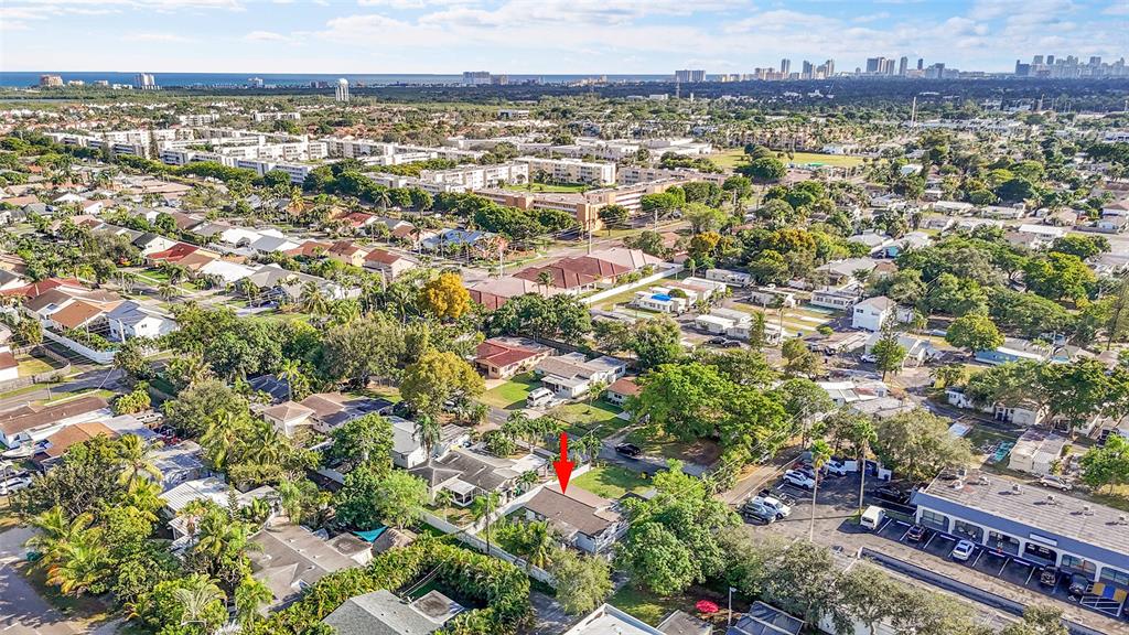 29 Southeast 8th Street Dania Beach, FL 33004 - Photo 37 of 42 an aerial view of residential houses with city view