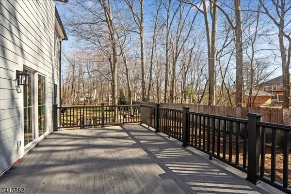 a view of a wooden fence