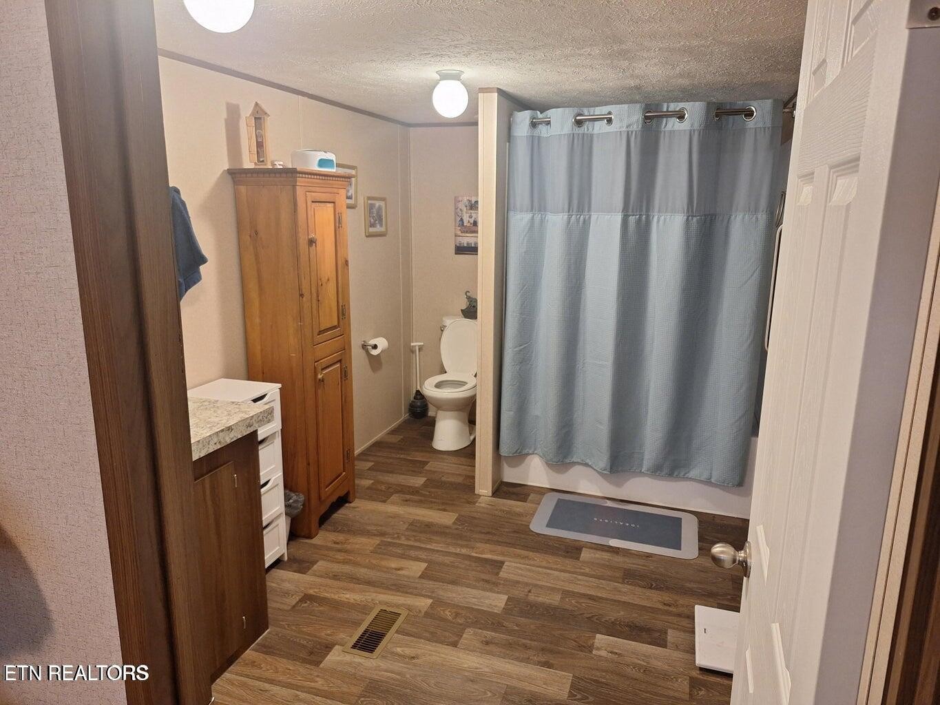 1450 Belltown Road Tellico Plains, TN 37385 - Photo 31 of 32 a bathroom with sink a toilet and shower