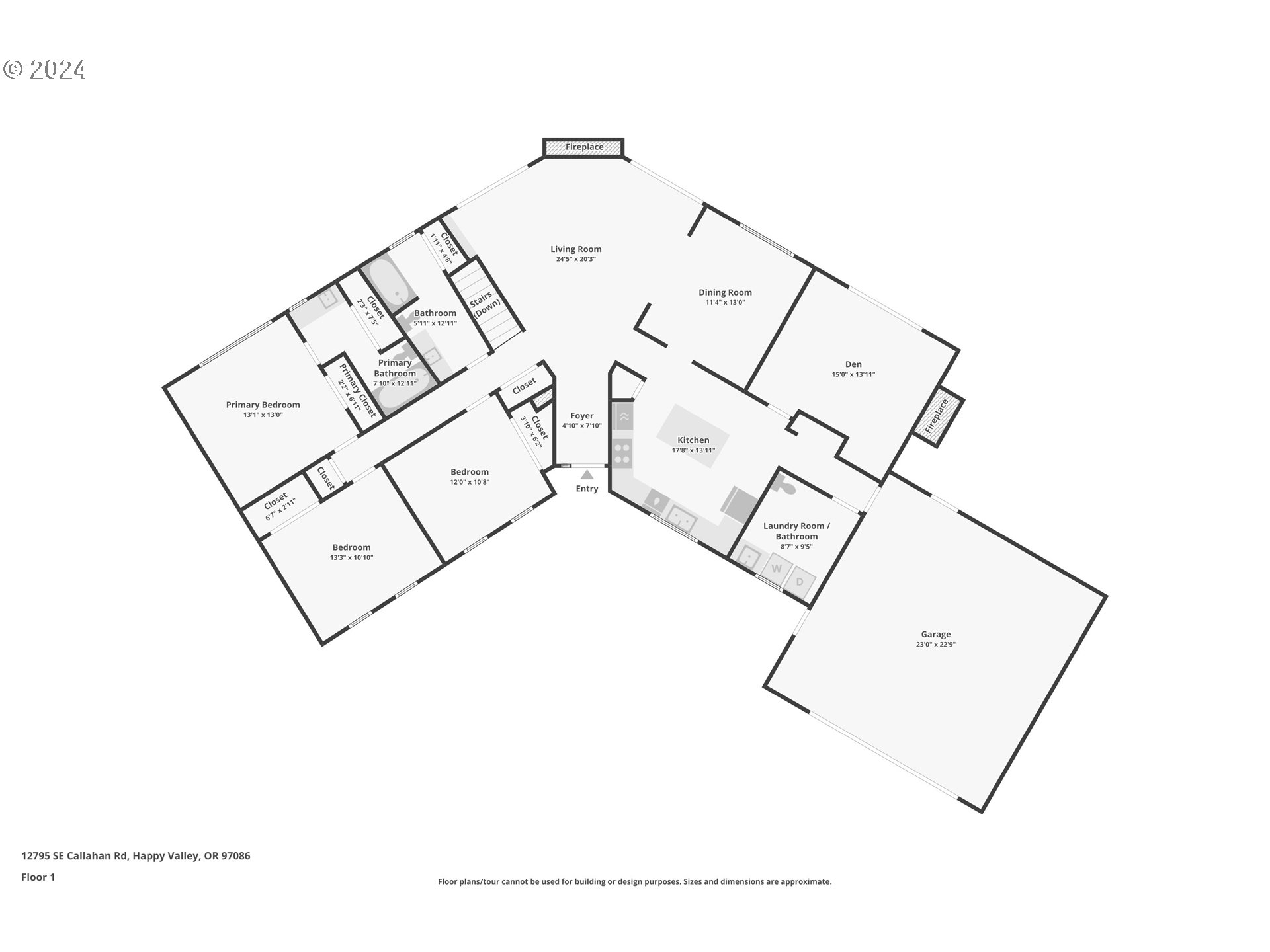 12795 Southeast Callahan Road Happy Valley, OR 97086 - Photo 40 of 42 a picture of floor plan