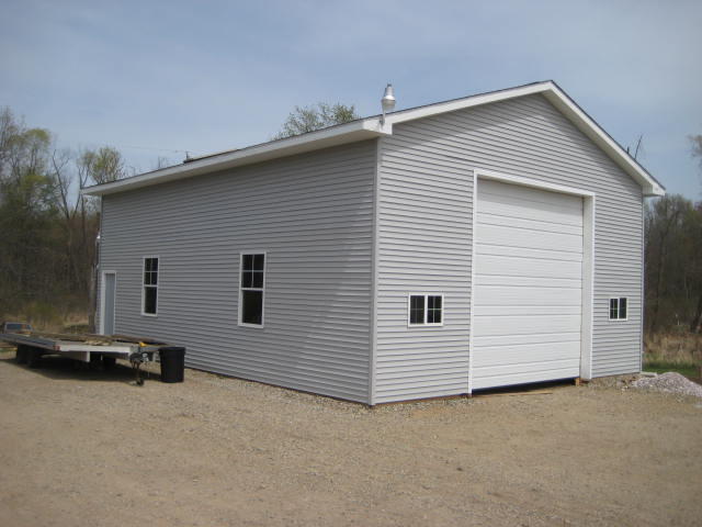 12974 Bohne Road Grass Lake, MI 49240 - Photo 3 of 7 pole barn