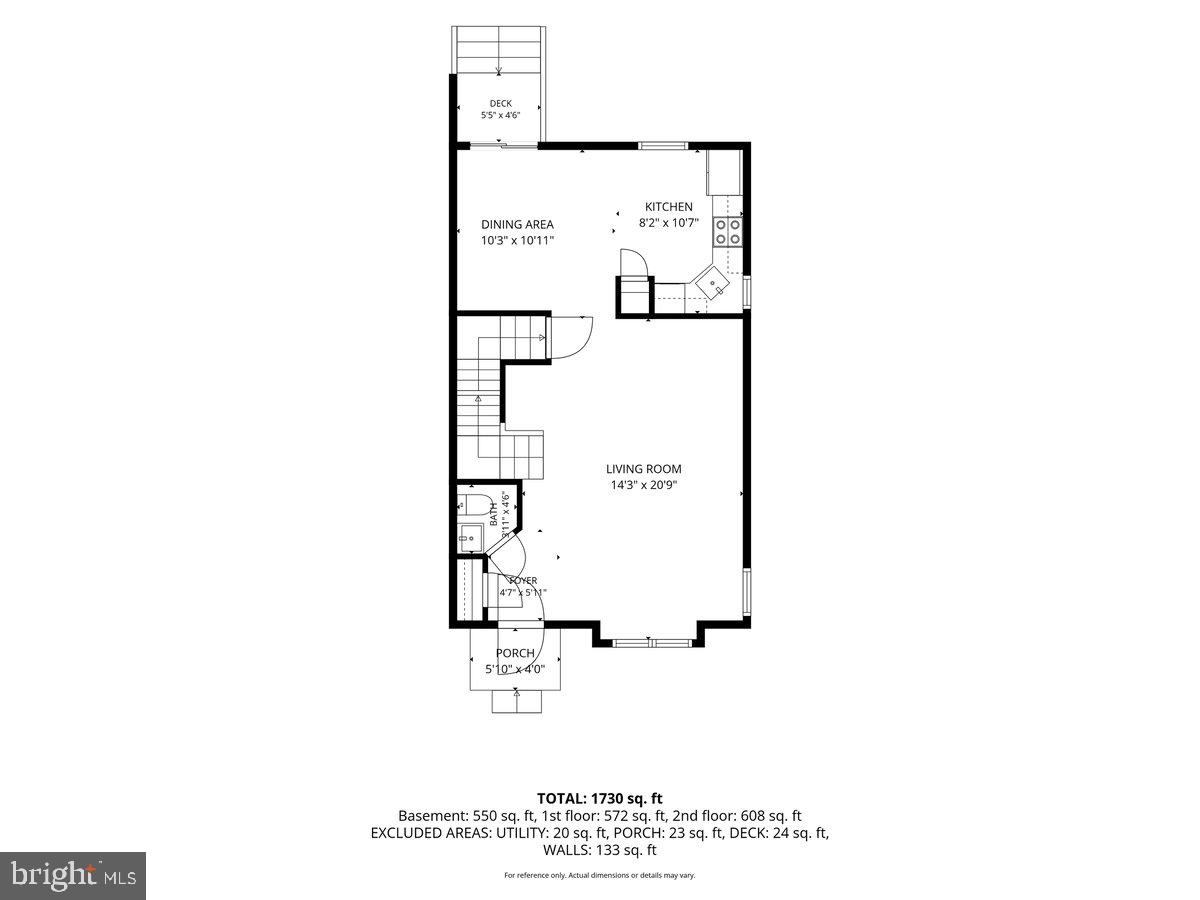 9245 Ridgefield Circle Frederick, MD 21701 - Photo 51 of 53 Main level floor plan