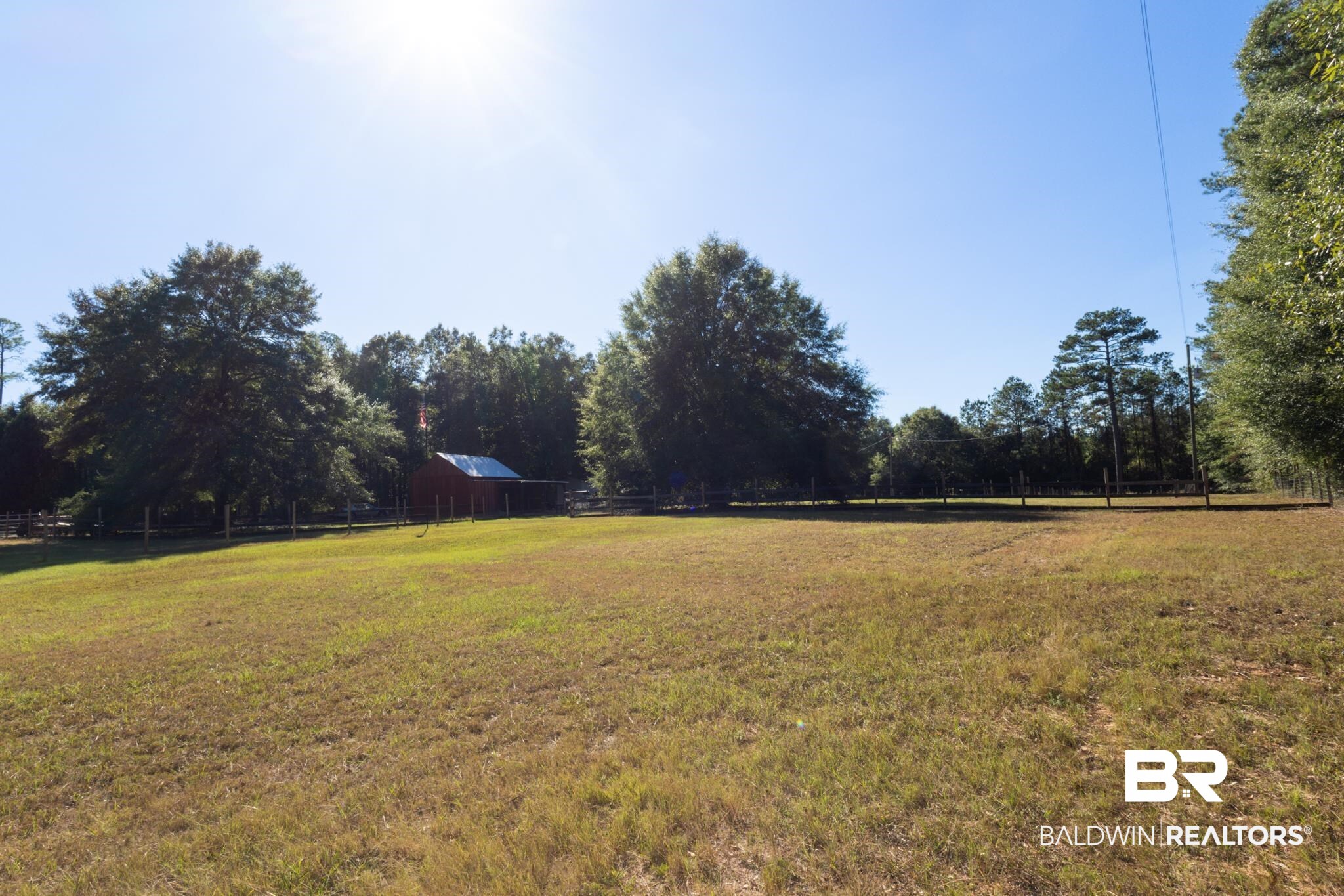 588 A D Clark Road Castleberry, AL 36432 - Photo 15 of 17 View of yard with a view of countryside and a wooded view