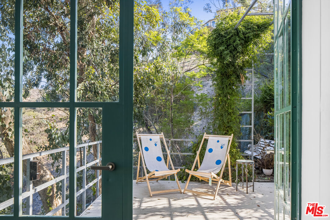 2456 Astral Drive Los Angeles, CA 90046 - Photo 18 of 33 a view of a outdoor space with seating area