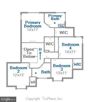 11300 Water Pointe Circle Reston, VA 20194 - Photo 15 of 41 Upper Level Plan