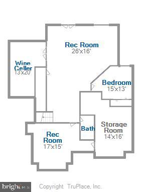 11300 Water Pointe Circle Reston, VA 20194 - Photo 16 of 41 Lower Level Plan