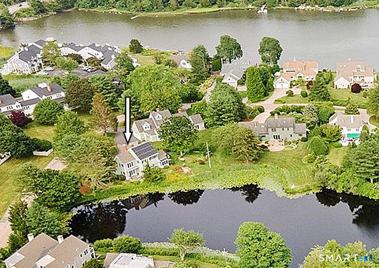 45 Quanaduck Road Stonington, CT 06378 - Photo 5 of 39 Direct Waterfront on Quanaduck Pond from this 3 Bedroom, 4 Full Bath Contemporary Colonial.