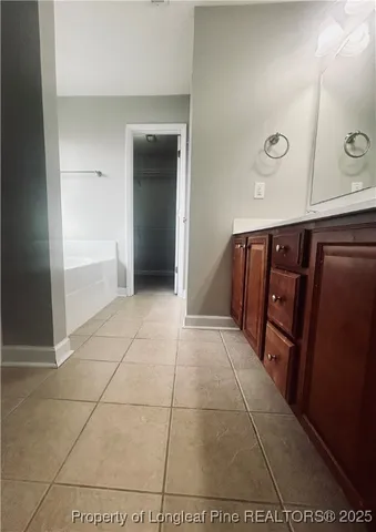 a view of a walk in closet