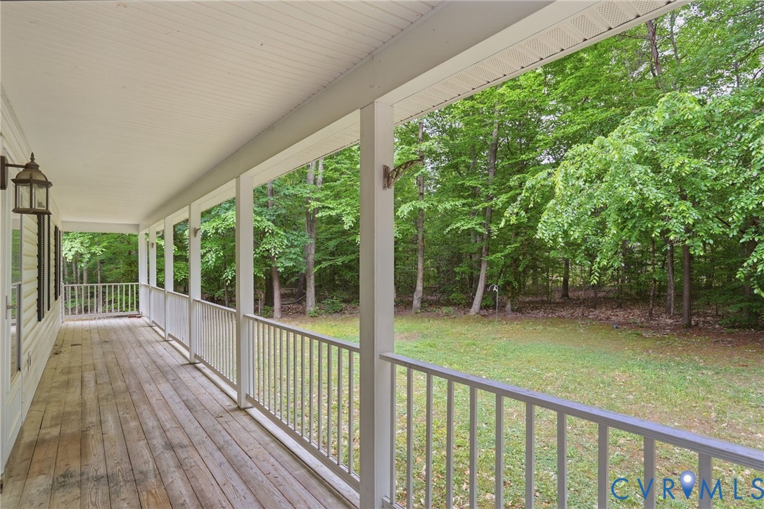1917 Mahixon Road Manquin, VA 23106 - Photo 10 of 43 a view of backyard with green space