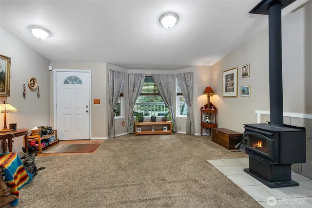 wooden floor and windows in a room