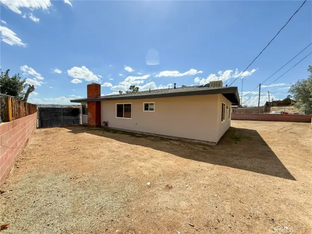 a view of a outdoor space with a patio