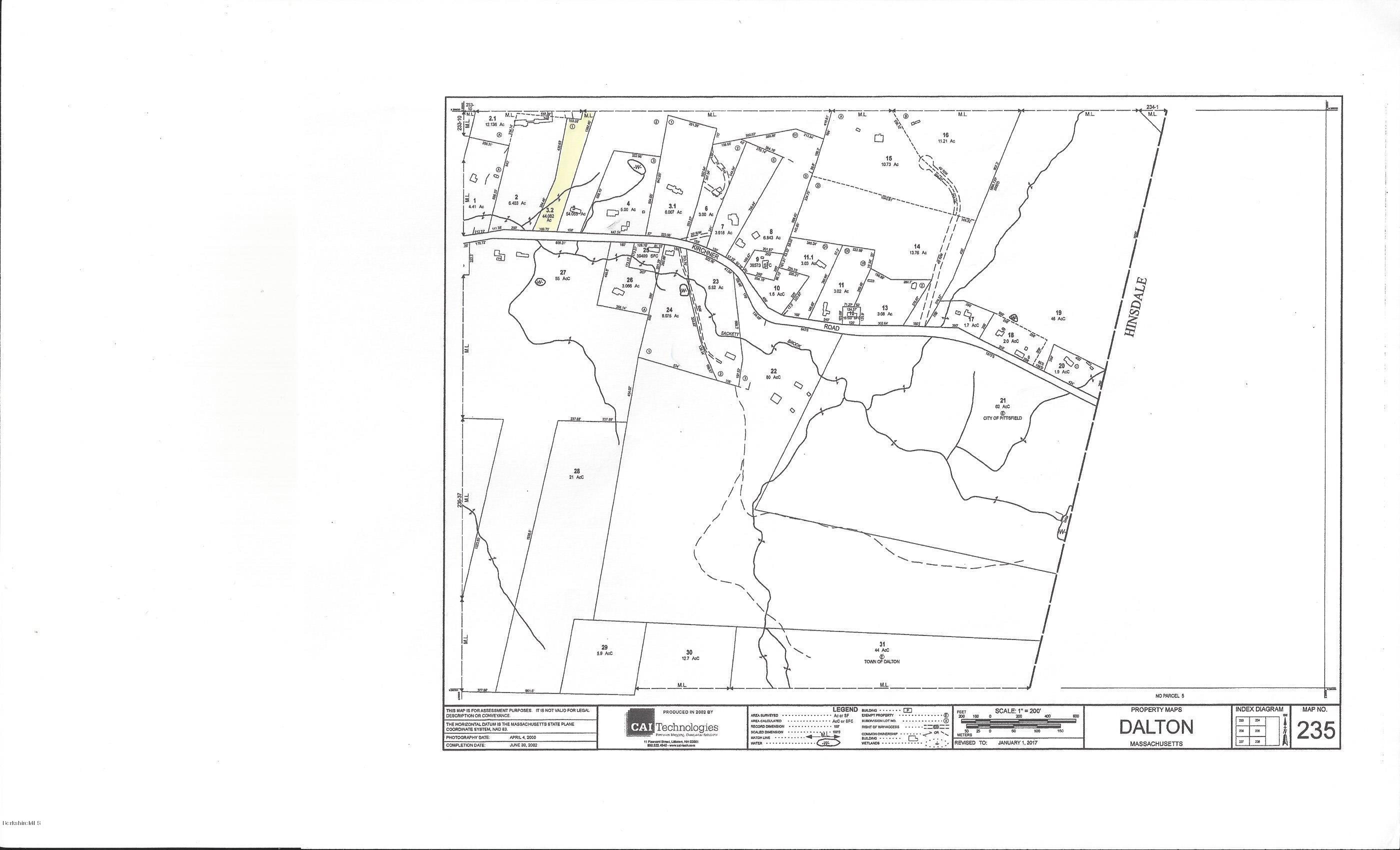 385 Kirchner Road Dalton, MA 01226 - Photo 8 of 9 map 235