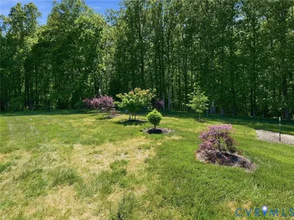 a garden view