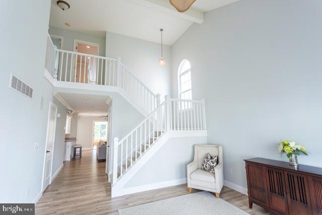 17314 King Philip Way Lewes, DE 19958 - Photo 5 of 34 a view of entryway and hall with wooden floor
