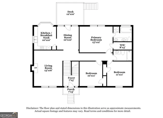 $2,110 | 3385 Slate Drive, Austell, GA 30106